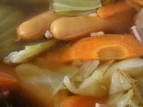 ポトフ風キムチスープ